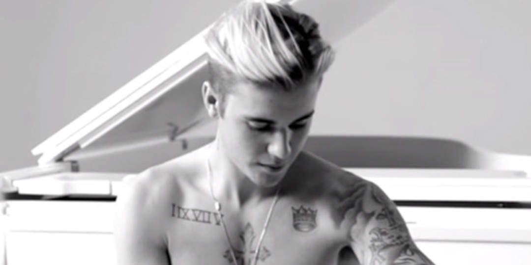 Watch Justin Bieber Awkwardly Explain His Selena Gomez Tattoo E Online
